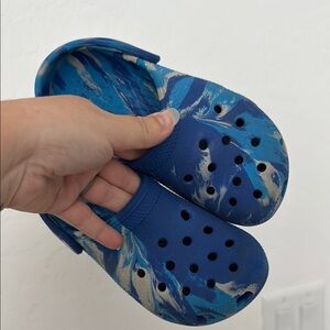 Kids Blue Crocs Clogs